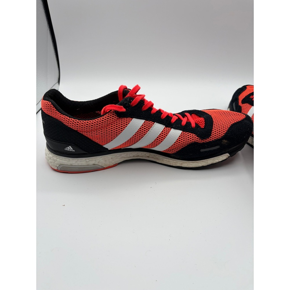 Adidas Adizero Adios Boost 2 Mens Size 13 Orange Black AF6554 Running Shoes - Picture 6 of 9